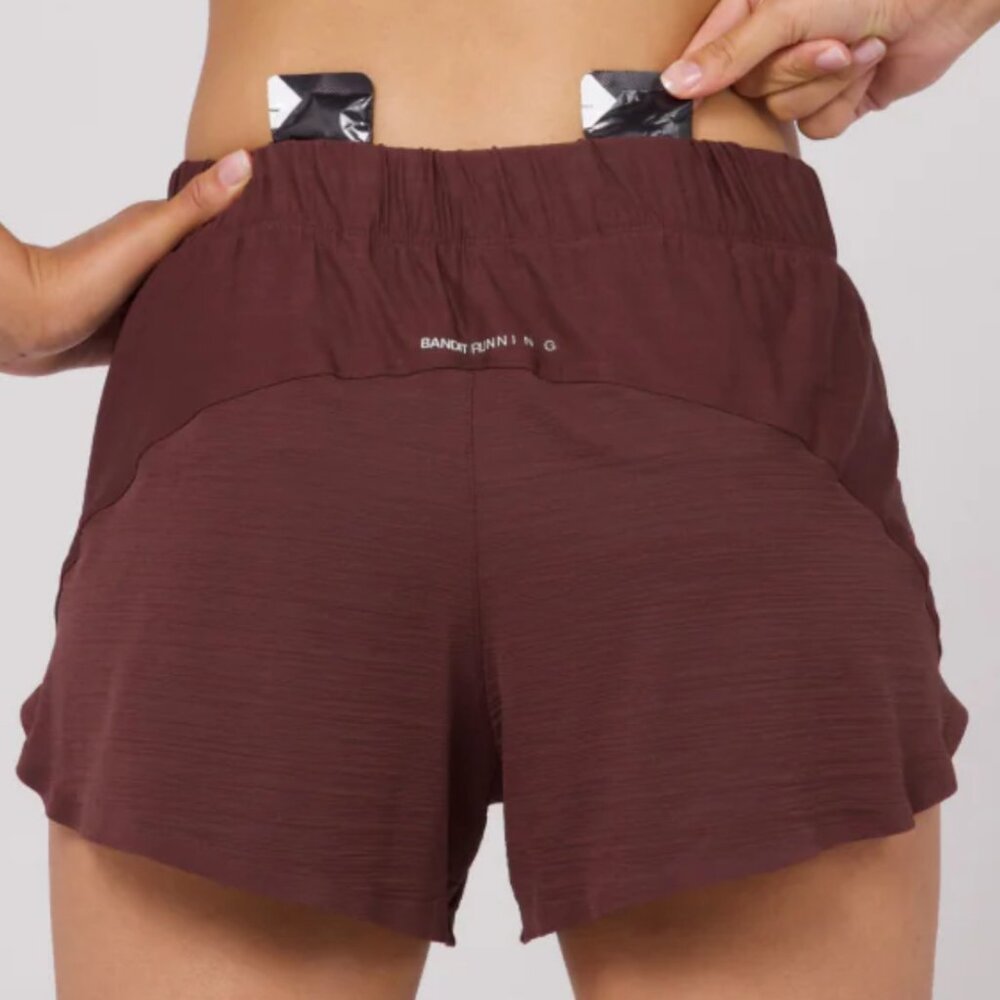 Bandit Litewave™ 4" Rush Shorts Chocolate - Picture 9 of 9